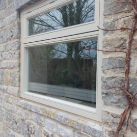 Accoya and hardwood timber windows, French doors, bi-folds, and front door installed in Shapwick, Somerset