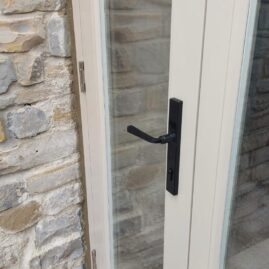 Accoya and hardwood timber windows, French doors, bi-folds, and front door installed in Shapwick, Somerset