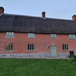 Front of house view in Stoke St Gregory