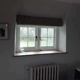 Accoya and hardwood flush casement windows and doors installed at Coleshop Farm in Wedmore, Somerset